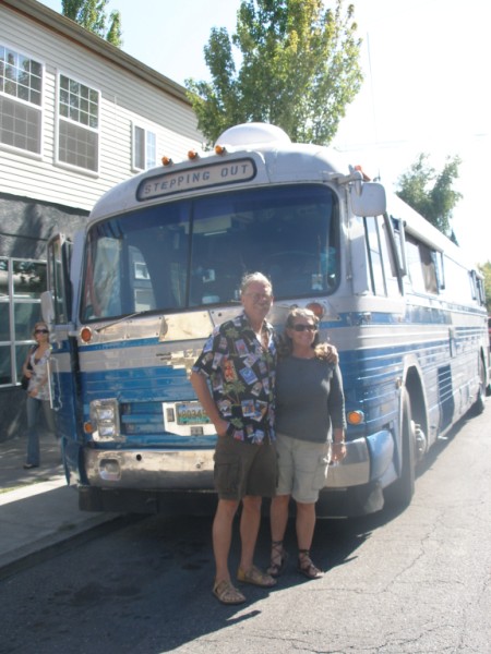 steppin' out!.... our 1958 bus